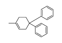 (4-methyl-1-phenylcyclohex-3-en-1-yl)benzene结构式