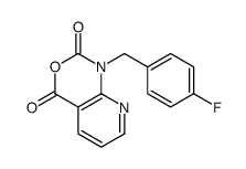 1-[(4-fluorophenyl)methyl]pyrido[2,3-d][1,3]oxazine-2,4-dione Structure