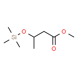 3-(Trimethylsiloxy)butanoic acid methyl ester结构式