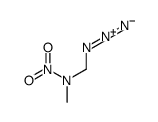 N-(azidomethyl)-N-methylnitramide结构式