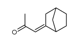 (E)-1-(bicyclo[2.2.1]heptan-2-ylidene)propan-2-one Structure