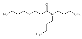 Octanamide, N,N-dibutyl-结构式