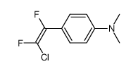 [4-((E)-2-Chloro-1,2-difluoro-vinyl)-phenyl]-dimethyl-amine Structure