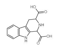 2,3,4,9-tetrahydro-1H-pyrido[3,4-b]indole-1,3-dicarboxylic acid Structure