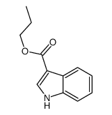 propyl 1H-indole-3-carboxylate Structure