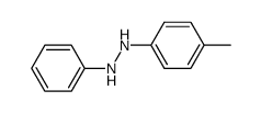 1-(4-methylphenyl)-2-phenylhydrazine结构式