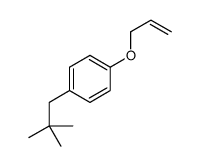 1-(2,2-dimethylpropyl)-4-prop-2-enoxybenzene结构式