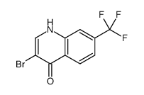 3-bromo-7-(trifluoromethyl)-1H-quinolin-4-one Structure