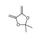 1,3-Dioxolane, 2,2-dimethyl-4,5-bis(methylene)- Structure