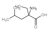 dl-2-isobutylserine structure