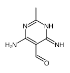 5-Pyrimidinecarboxaldehyde,4,6-diamino-2-methyl- Structure