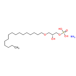 1-O-hexadecyl-2-hydroxy-sn-glycero-3-phosphate (amMonium salt) picture