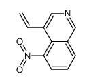 Isoquinoline, 4-ethenyl-5-nitro- (9CI) Structure