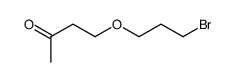 4-(3-bromopropoxy)-2-butanone Structure