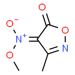 5(4H)-Isoxazolone,3-methyl-4-(methyl-aci-nitro)-,(E)-(9CI) structure