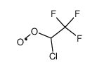 1,1,1-trifluoro-2-chloroethylperoxyl radical结构式