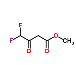 Methyl 4,4-difluoro-3-oxobutanoate structure