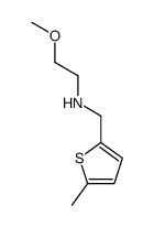 2-methoxy-N-[(5-methylthiophen-2-yl)methyl]ethanamine Structure