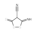 1,2-Dithiolane-4-carbonitrile,3-imino-5-thioxo- picture