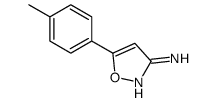 5-(4-Methylphenyl)-1,2-oxazol-3-amine Structure