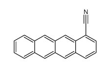 tetracene-1-carbonitrile结构式