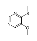 5-methoxy-4-methylsulfanyl-pyrimidine Structure