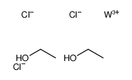 ethanol,trichlorotungsten Structure