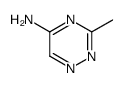 3-甲基-1,2,4-三嗪-5-胺结构式