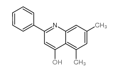 5,7-DIMETHYL-2-PHENYL-4-QUINOLINOL Structure