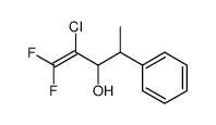 2-chloro-1,1-difluoro-4-phenyl-1-penten-3-ol结构式