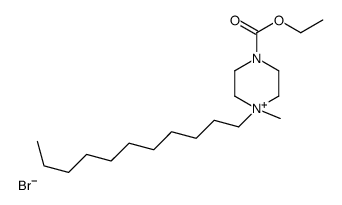 ethyl 4-methyl-4-undecylpiperazin-4-ium-1-carboxylate,bromide结构式