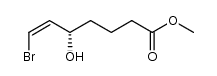 Methyl (5S)-7-Bromo-5-hydroxyhept-6-enoate Structure