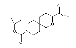 9-[(2-methylpropan-2-yl)oxycarbonyl]-2-oxa-9-azaspiro[5.5]undecane-3-carboxylic acid picture