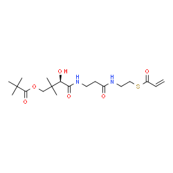 acryl-S-pantetheine-11-pivalate结构式