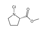 L-Proline, 1-chloro-, methyl ester (9CI)结构式