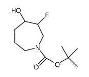 tert-butyl 3-fluoro-4-hydroxyazepane-1-carboxylate图片