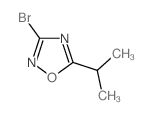 3-bromo-5-isopropyl-1,2,4-oxadiazole(SALTDATA: FREE) Structure