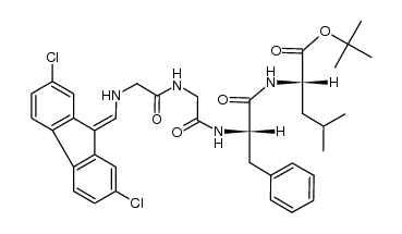 DC-FM-bar-Gly-Gly-Phe-Leu-O-t-Bu Structure