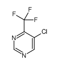 5-Chloro-4-(trifluoromethyl)pyrimidine Structure