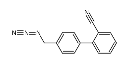 4'-(azidomethyl)-[1,1'-biphenyl]-2-carbonitrile Structure