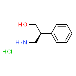 (S)-3-amino-2-phenylpropan-1-ol hydrochloride structure