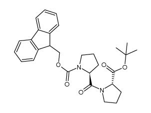 Fmoc-Pro-Pro-O-t-butyl ester Structure