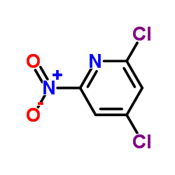 2,4-Dichloro-6-nitropyridine structure