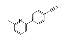 2-(4-cyanophenyl)-6-methylpyridine structure