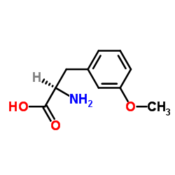 3-Methoxy-D-phenylalanine structure