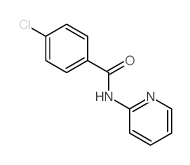 Benzamide,4-chloro-N-2-pyridinyl- Structure