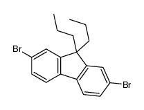 2,7-二溴-9,9-二丙基芴结构式