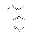 N-methyl-1-pyridin-4-ylethanimine Structure