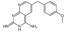 6-(4-Methoxybenzyl)pyrido[2,3-d]pyrimidine-2,4-diamine Structure