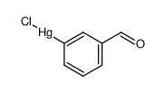 3-formylphenylmercury chloride Structure